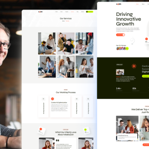 Agian – Digital Marketing Agency Elementor Template Kit