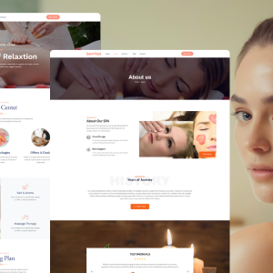 Bewtea – SPA service website elementor template kit